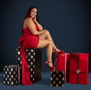 Strapless Taffeta Bow Back With Detachable Train Mini Dress